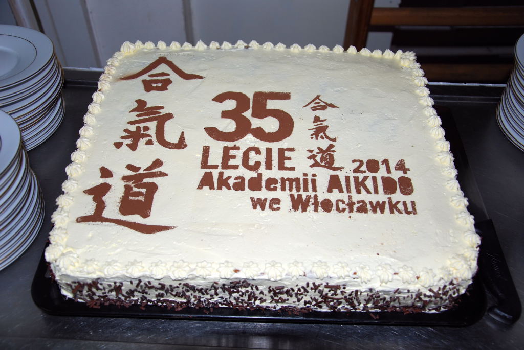 Bankiet w trakcie 35-lecia Włocławskiej Akademii Aikido we Włocławku