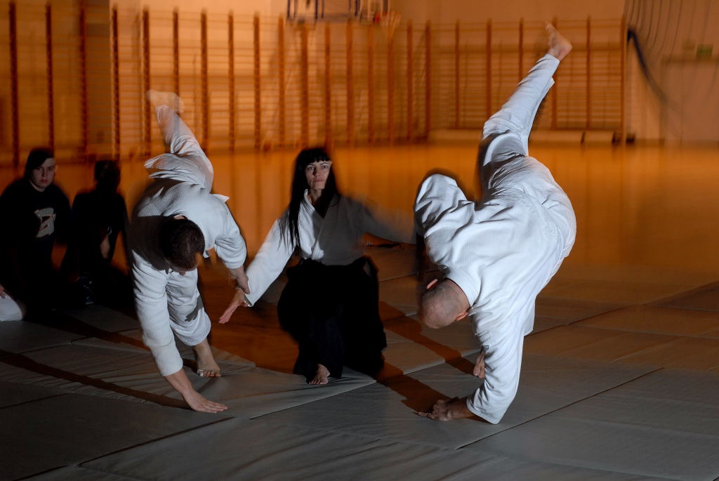 Aikido Włocławek, rzut