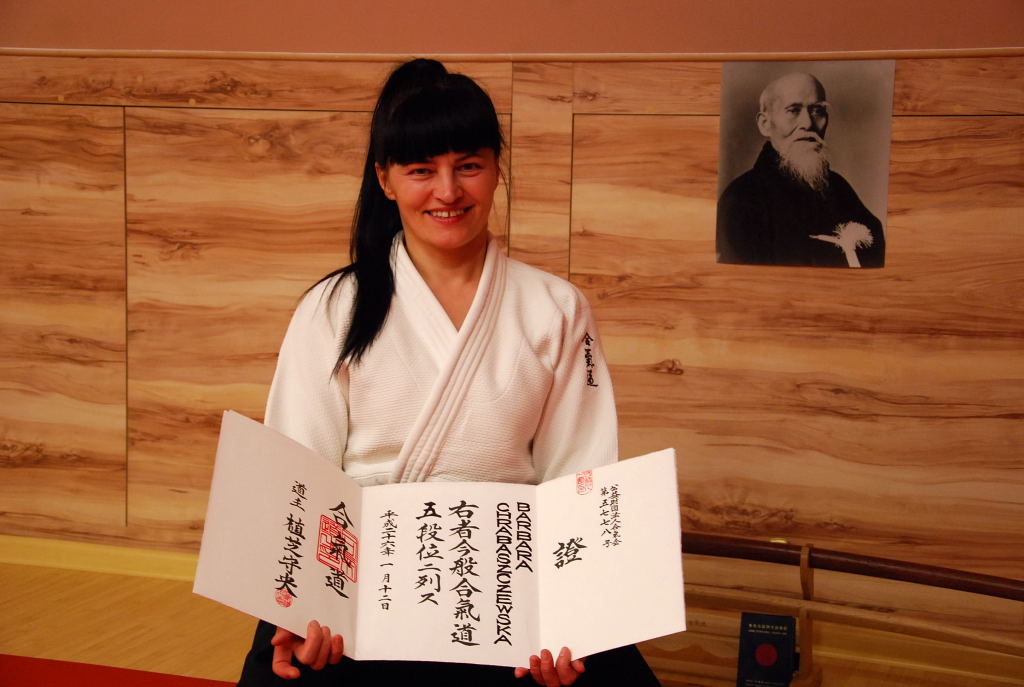 Sensei Barbara Chrabąszczewska, 5 dan